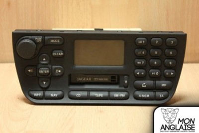 Autoradio lecteur cassette Jaguar XJ8 de 1998 à 2002 Référence OE : LNF4100AA