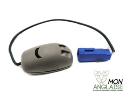 Microphone gris nimbus Jaguar XJ8 de 1998 à 2002 Référence OE : LNA7307AALFJ