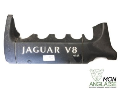 Cache moteur droite Jaguar V8 4.0L Jaguar XJ8 de 1998 à 2002 Référence OE : NNE3921EB
