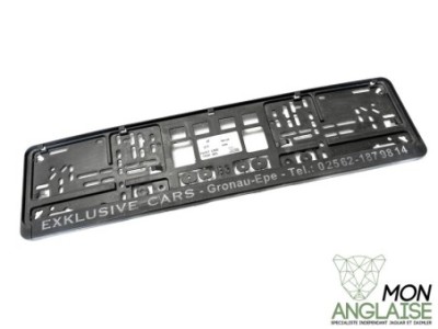 Support de plaque d'immatriculation arrière Jaguar XF de 2008 à 2015 Référence OE : SUPPLAXF