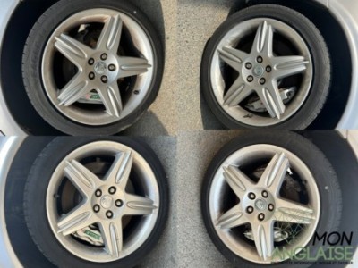 Lot de 4 Jantes 18p Zeus S-Type R Jaguar S-Type 1999-2008 | LOTZEUS