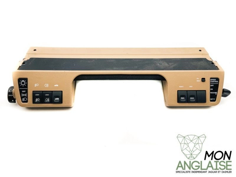 Panneau d'interrupteur de tableau de bord Jaguar X300 1995-1997 | LNA6000BBSDC