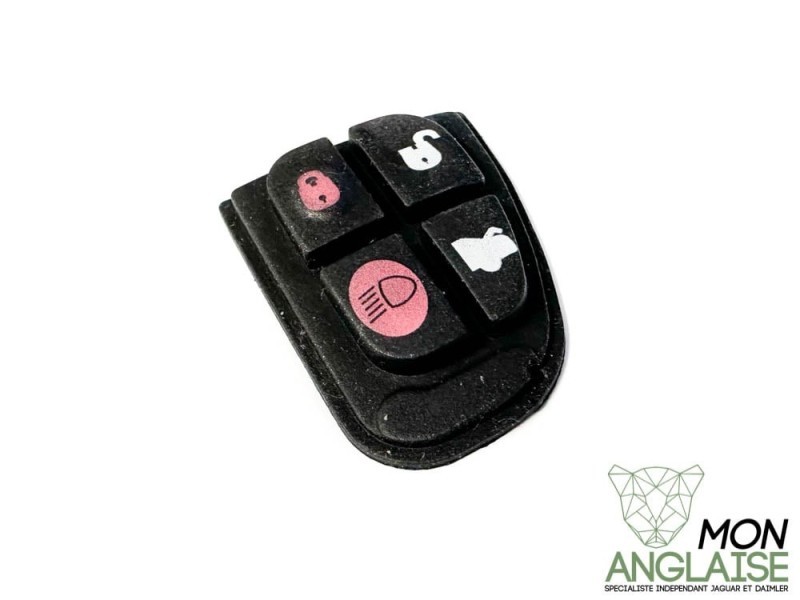 Caoutchouc boutons de télécommande Jaguar XJ X350 2003-2009 | PADTELEC