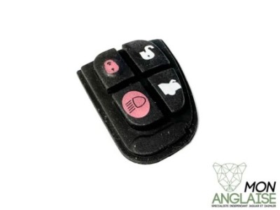 Caoutchouc boutons de télécommande Jaguar XJ X350 2003-2009 | PADTELEC