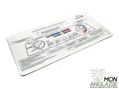 Manuel d'utilisation climatisation et chauffage Jaguar XJ40 1986-1994 | MANUELCLIM