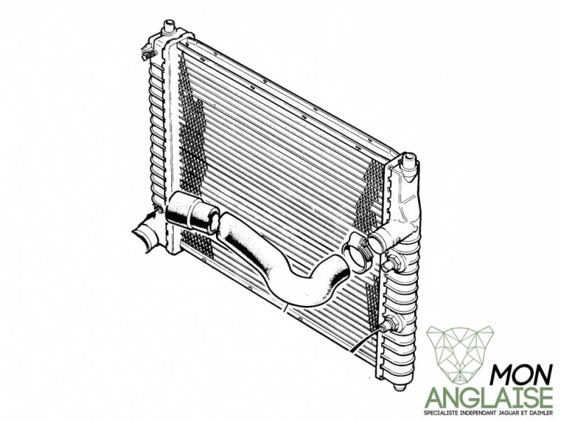 Radiateur de refroidissement (Boite manuelle) Jaguar XJ40 1993-1994 | MNA4190EB