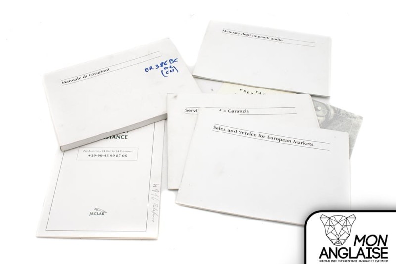 Ensemble manuels du conducteur X-Type Italien Jaguar X-Type 2001-2009 | MANUELXTIT