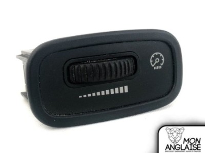 Atténuateur d'éclairage de TdB anthracite Jaguar S-Type de 1999 à 2002 Référence OE : XR81407LEG