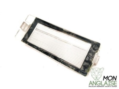 Verre de lampe de plaque droite Jaguar S-Type de 1999 à 2004 Référence OE : XR812445