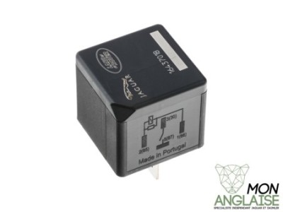 Relais 12V 40A 4 broches Jaguar XJ X350 de 2003 à 2009 Référence OE : T4N15704