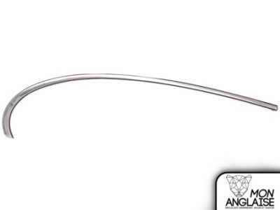 Chrome supérieur de portière arrière droite Jaguar S-Type de 1999 à 2002 Référence OE : XR841264