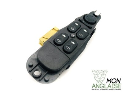 Interrupteur de portière conducteur sans mémoires Jaguar S-Type de 2003 à 2008 Référence OE : XR837173