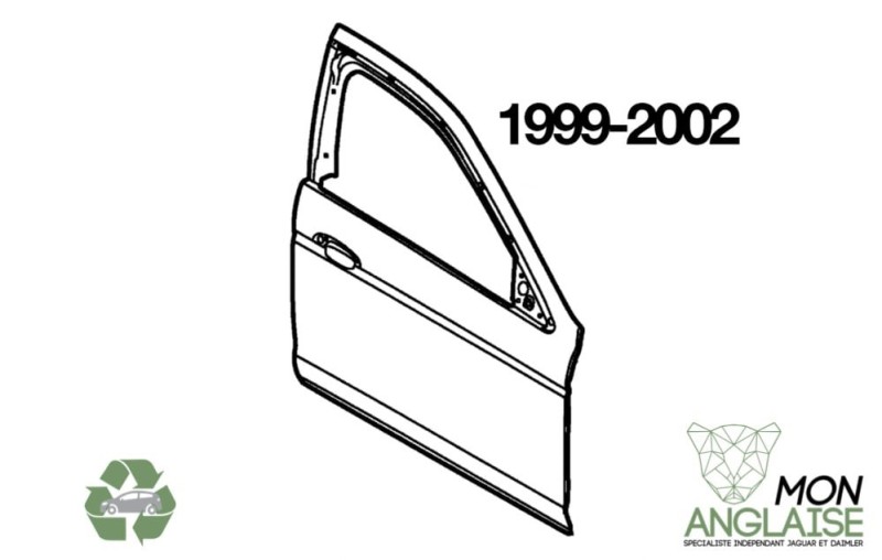 Portière avant droite Jaguar S-Type 1999-2002 | XR826921