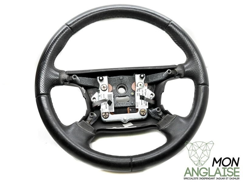Volant cuir noir Jaguar XJ X350 2003-2009 | XR843101LEG