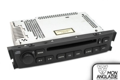 Autoradio lecteur CD (avec navigation) Jaguar S-Type de 2003 à 2008 Référence OE : XR856067