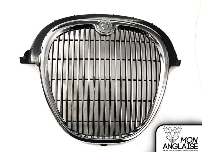 Calandre chromé avec barreaux chromés Jaguar S-Type 2004-2008 | XR847246