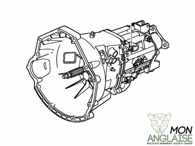 Boite de vitesse manuelle 2.7D Jaguar S-Type 2004-2008 | XR845966