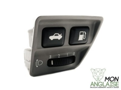 Interrupteur de coffre - volet de carburant Jaguar S-Type de 1999 à 2002 Référence OE : XR87453LGM