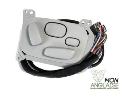 Interrupteur de siège droite 16 directions perle Jaguar XJ X350 de 2003 à 2007 Référence OE : XR857865LHJ