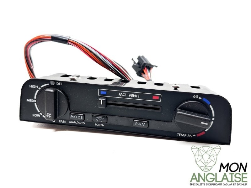 Panneau de commande de climatisation Jaguar XJ40 1991-1994 | DBC5845