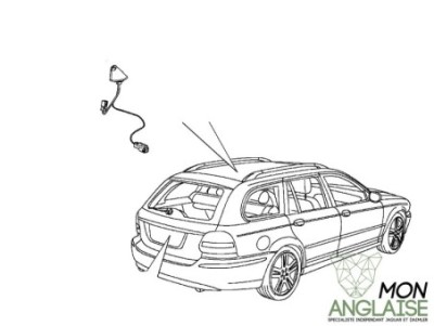 Antenne AM/FM Break Jaguar X-Type de 2001 à 2009 Référence OE : C2S34571