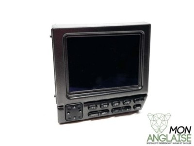 Écran de navigation GPS gris Jaguar S-Type de 1999 à 2002 Référence OE : XR81494LGR