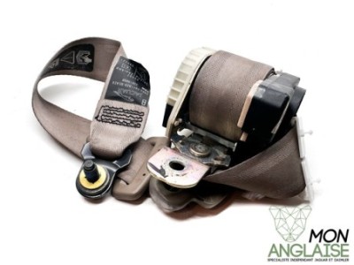 Ceinture avant gauche sable Jaguar S-Type de 2003 à 2004 Référence OE : XR836496AEK