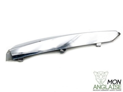 Chrome de pare choc avant gauche Jaguar XF de 2008 à 2015 Référence OE : C2Z3848