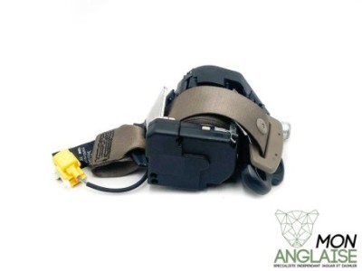 Ceinture de sécurité arrière gauche mocha Jaguar XJ X350 2003-2008 | C2C22817AMB