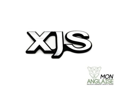 Badge XJS chromé Jaguar XJS de 1993 à 1996 Référence OE : BEC22057