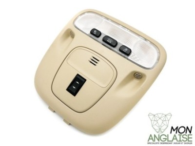 Console de toit champagne Jaguar X-Type de 2004 à 2009 Référence OE : C2S51282SEL