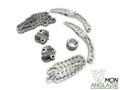 Kit de distribution V6 8mm Jaguar XJ X350 de 2003 à 2009 Référence OE : C2S46348