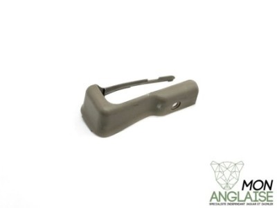 Couvercle de glissière de siège gauche sable Jaguar XJ8 1998-2002 | GNC4701AAAEK