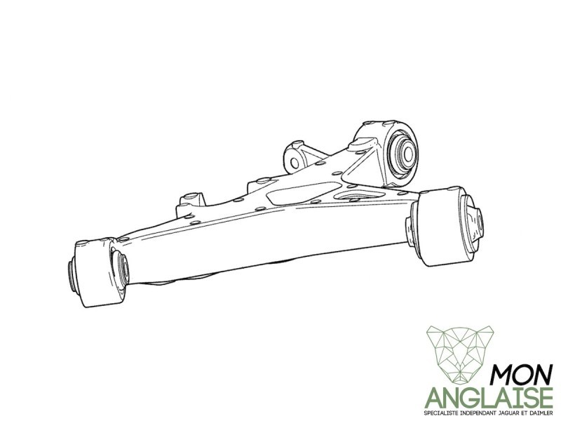 Triangle inférieur arrière gauche Jaguar F-Type de 2014 à 2024 Référence OE : T2R80080