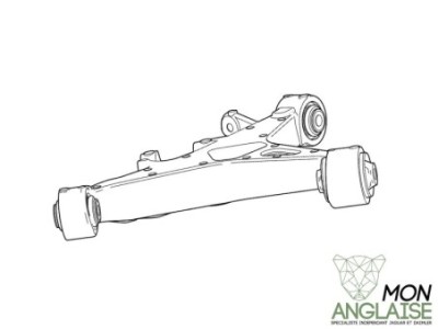Triangle inférieur arrière gauche Jaguar F-Type de 2014 à 2024 Référence OE : T2R80080