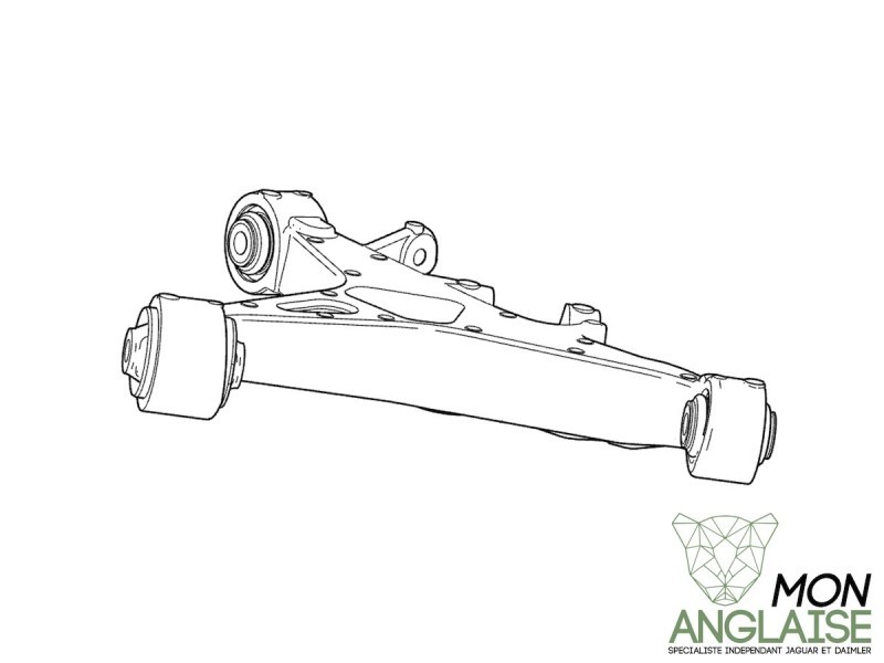 Triangle inférieur arrière droite Jaguar F-Type de 2014 à 2024 Référence OE : T2R80079