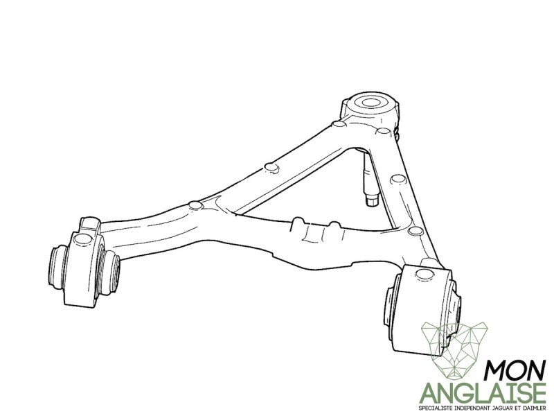 Triangle supérieur arrière gauche Jaguar F-Type de 2014 à 2024 Référence OE : T2R20678