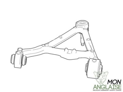 Triangle supérieur arrière gauche Jaguar F-Type de 2014 à 2024 Référence OE : T2R20678