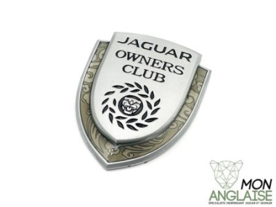 Badge Jaguar Owners Club Jaguar Type E Série 1 de 1961 à 1968 Référence OE : JAGOC