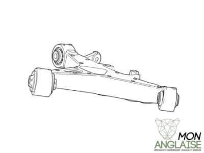 Triangle inférieur arrière droite Jaguar F-Type 2014-2024 | T2R80079