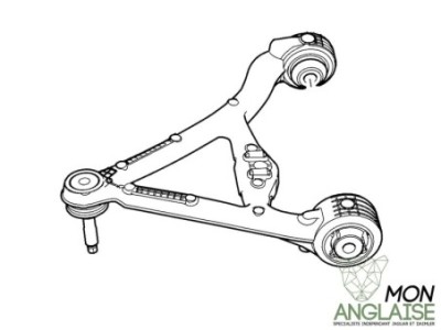 Triangle supérieur arrière droite Jaguar New XJ 2010-2019 | C2D45607