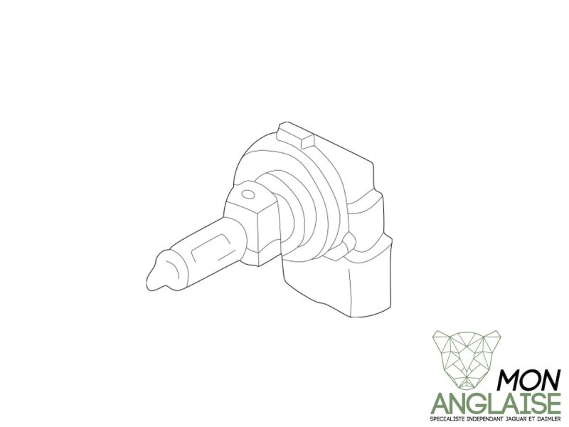 Ampoule d'antibrouillard avant Jaguar XJ40 1986-1994 | DBC11313