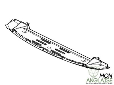 Plateau inférieur pare-choc avant Jaguar XJ X350 2003-2007 | C2C30347