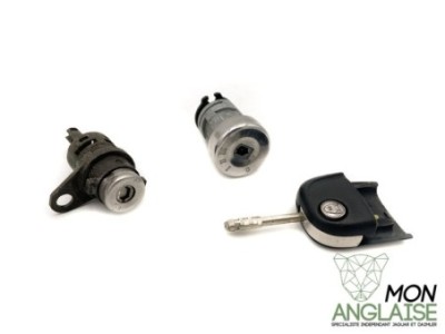 Barillet de serrure conducteur et de neiman Jaguar X-Type 2001-2009 | CLEFNS