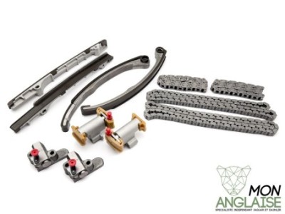 Kit de distribution V8 à partir du moteur 0108130000 Jaguar XF de 2008 à 2009 Référence OE : KDV82