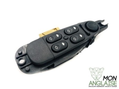 Interrupteur de portière conducteur sans mémoires Jaguar S-Type de 1999 à 2002 Référence OE : XR849763