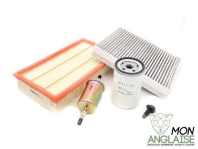 Kit de vidange moteur V8 Jaguar S-Type de 2002 à 2008 Référence OE : ENTST4