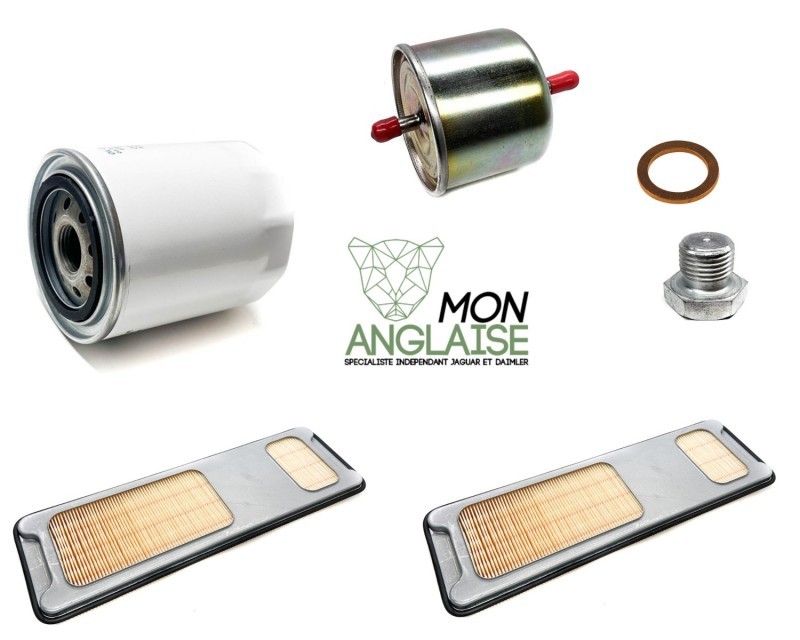Kit vidange Moteur XJ Serie 2 V12 injection Jaguar XJ Série 2 de 1975 à 1979 Référence OE : ENTXJ21