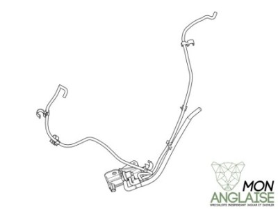 Électrovanne de dépression vanne EGR Jaguar X-Type de 2009 à 2009 Référence OE : C2S51385