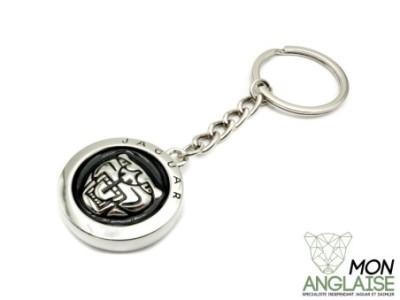 Porte-clef métal Jaguar Noir Référence OE : MAPC1